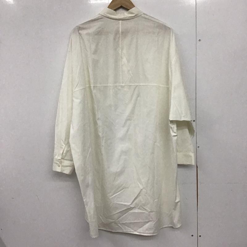 アパートバイローリーズ apart by lowrys ワンピース ロングスカート 長袖ロングワンピース シャツワンピース フレアスカート フロントボタン FREE 無地 白 / ホワイト /  レディース USED 古着 中古 10146669