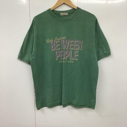 サマンサモスモス Samansa Mos2 Tシャツ 半袖 FREE ロゴ、文字 X プリント 緑 / グリーン /  レディース USED 古着 中古 10131898