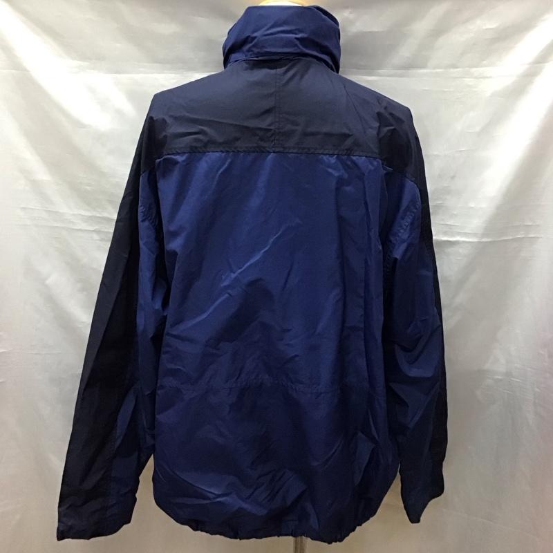 エルエルビーン L.L.Bean ジャケット、上着 ジャケット、ブレザー FG37 ナイロンジャケット XL ロゴ、文字 青 / ブルー /  メンズ USED 古着 中古 10122596