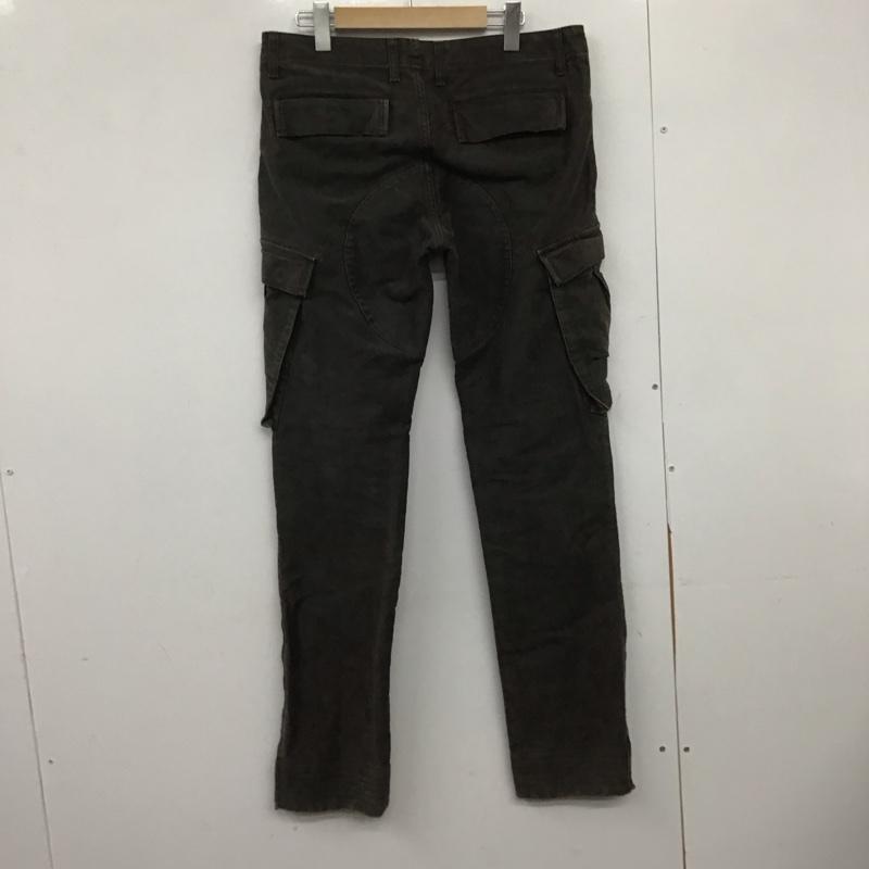 オーレット OURET ボトムス ボトムス OR102-0961 カーゴパンツ コットン 日本製 無地 茶 / ブラウン /  メンズ USED 古着 中古 10146349