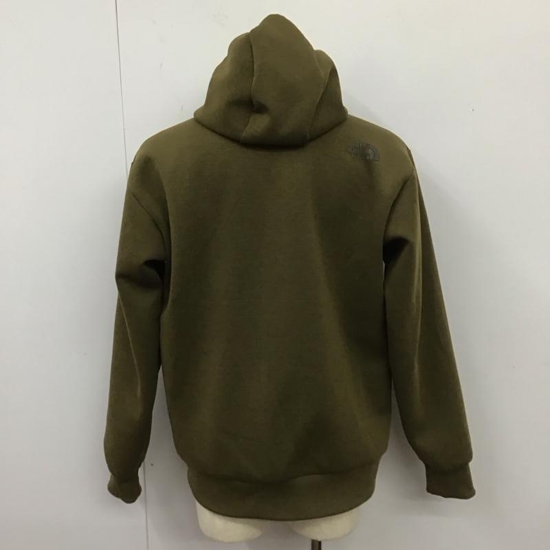 ザノースフェイス THE NORTH FACE ジャケット、上着 ジャンパー、ブルゾン NT62186 リバーシブルテックエアーフーディ ジップアップパーカー L ロゴ、文字 カーキ / カーキ / X 紺 / ネイビー /  メンズ USED 古着 中古 10112484