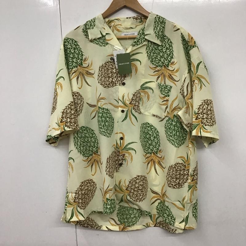 フリークスストア FREAK S STORE シャツ、ブラウス 半袖 半袖シャツ プリントシャツ ポケットシャツ L プリント マルチカラー / マルチカラー /  メンズ USED 古着 中古 10130944