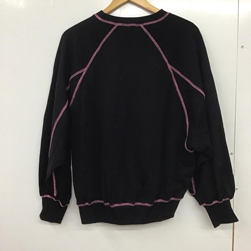 フリークスストア FREAK S STORE トレーナー 長袖 FREE 無地 黒 / ブラック /  レディース USED 古着 中古 10140228