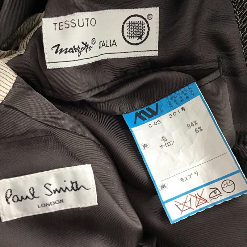 ポールスミス Paul Smith セットアップ セットアップ セットアップ 長袖ジャケット スラックスパンツ 2点セット L ストライプ 灰 / グレー /  メンズ USED 古着 中古 10149703