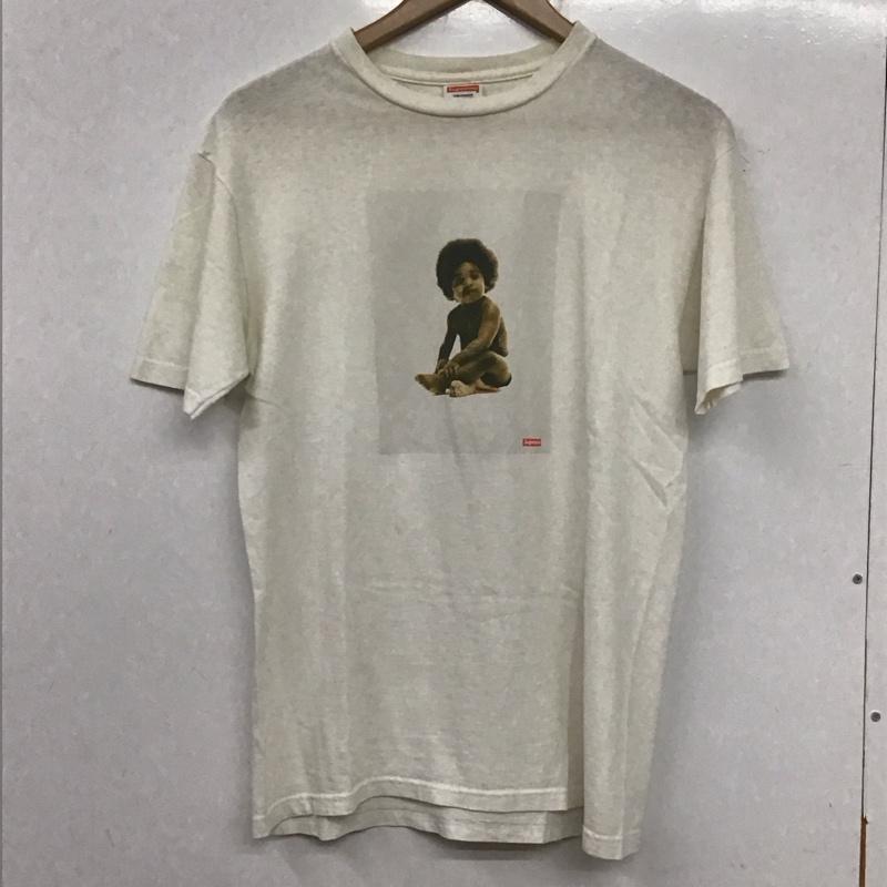 シュプリーム Supreme Tシャツ 半袖 11AW Biggy Tee ビギー Tシャツ フォト アフロ 子供 M プリント 白 / ホワイト /  メンズ USED 古着 中古 10134520
