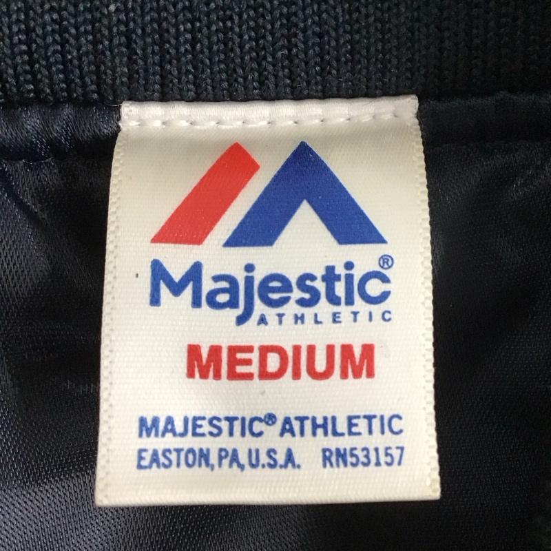 マジェスティック MAJESTIC ジャケット、上着 ジャケット、ブレザー スタジャン アウター 古着 前ボタン M ロゴ、文字 紺 / ネイビー /  メンズ USED 古着 中古 10131390