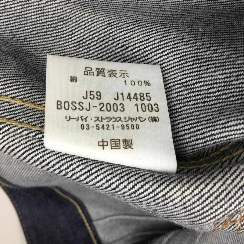 古着 USED ジャケット、上着 ジャンパー、ブルゾン LEVI’S BOSS デニムジャケット Gジャン タグ付き DEADSTOCK デッドストック M 無地 インディゴ / インディゴ /  メンズ USED 古着 中古 10118946