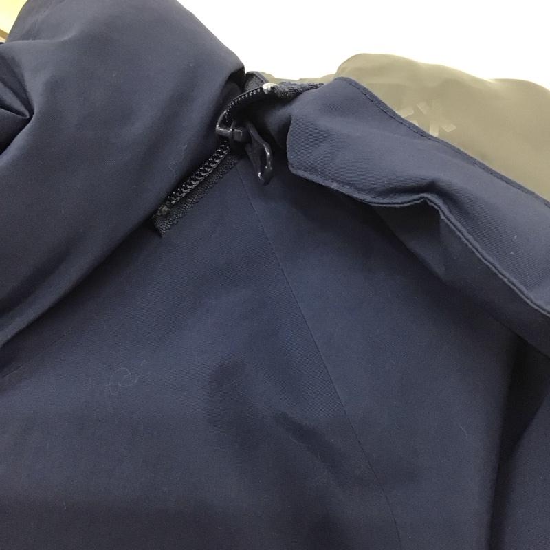 シュプリーム Supreme ジャケット、上着 ダウンジャケット 21AW GORE-TEX700-FillDownJacket ダウンジャケット ジップアップジャケット XL ロゴ、文字 紺 / ネイビー /  メンズ USED 古着 中古 10131365