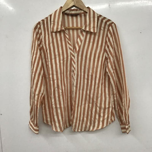 ザラ ZARA シャツ、ブラウス 長袖 XS ストライプ マルチカラー / マルチカラー /  レディース USED 古着 中古 10136661