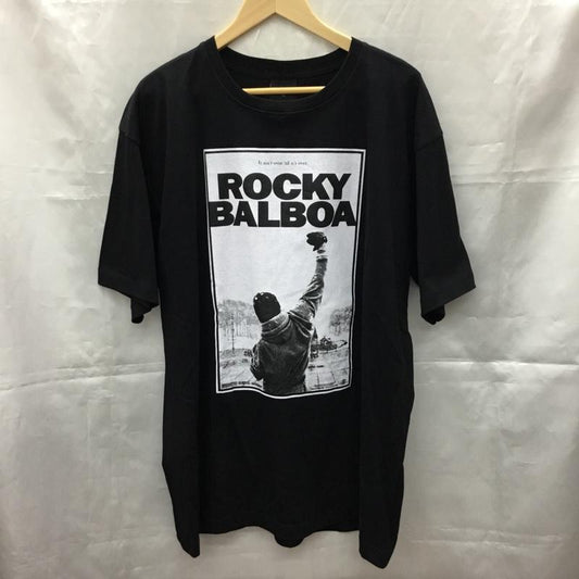 古着 USED Tシャツ 半袖 半袖カットソー プリントTシャツ クルーネックカットソー バンドT XL プリント 黒 / ブラック /  メンズ USED 古着 中古 10106897