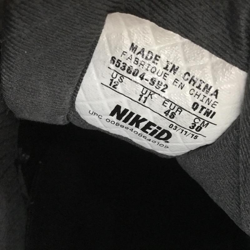 ナイキ NIKE スニーカー スニーカー 653604-992 Air Max 90 Lunarlon 30cm 30.0cm ロゴ、文字 黒 / ブラック /  メンズ USED 古着 中古 10141599