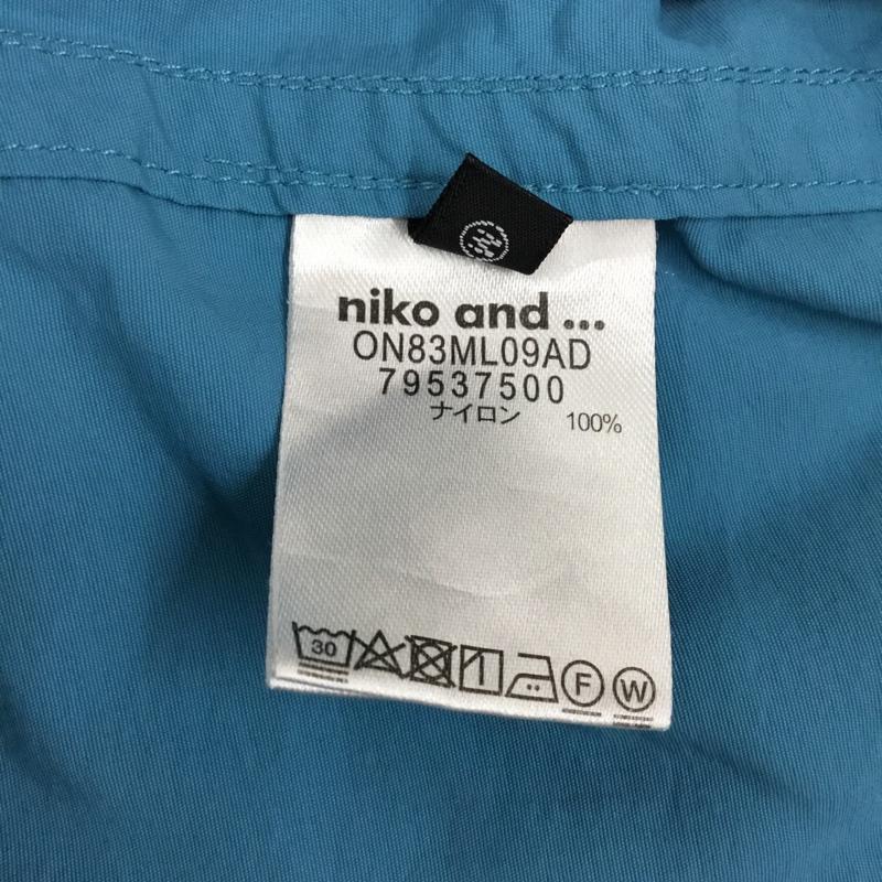 ニコアンド niko and... パンツ ショートパンツ M 無地 水色 / ライトブルー /  メンズ USED 古着 中古 10109716
