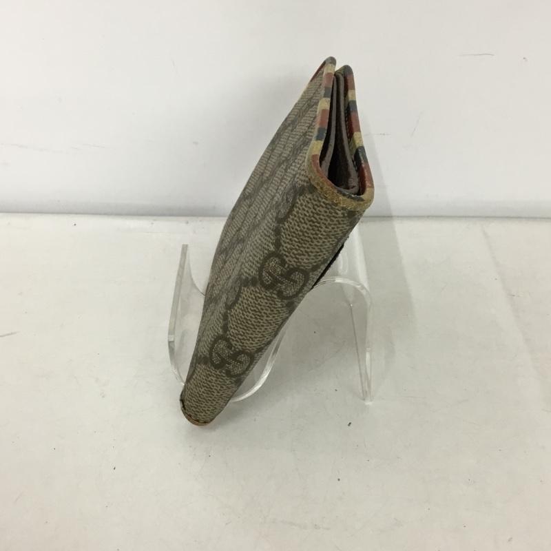 グッチ GUCCI 財布 二つ折り クーリエ GG 総柄 マルチカラー / マルチカラー /  メンズ USED 古着 中古 10146051