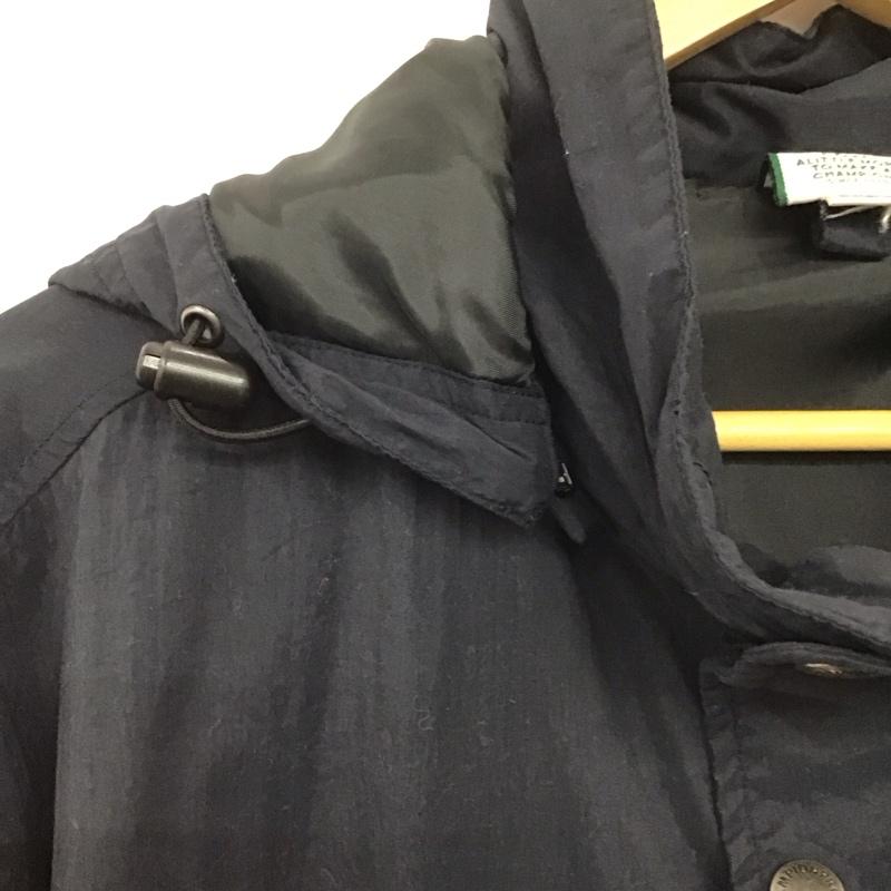 チャンピオン Campion ジャケット、上着 ジャンパー、ブルゾン ジップアップジャケットパーカー ナイロンジャケット アウター L 無地 紺 / ネイビー /  メンズ USED 古着 中古 10148546