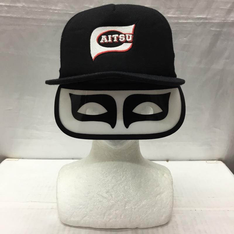 パンクドランカーズ PUNK DRUNKERS 帽子 キャップ あいつになれるCAP ロゴ、文字 黒 / ブラック /  メンズ USED 古着 中古 10118925