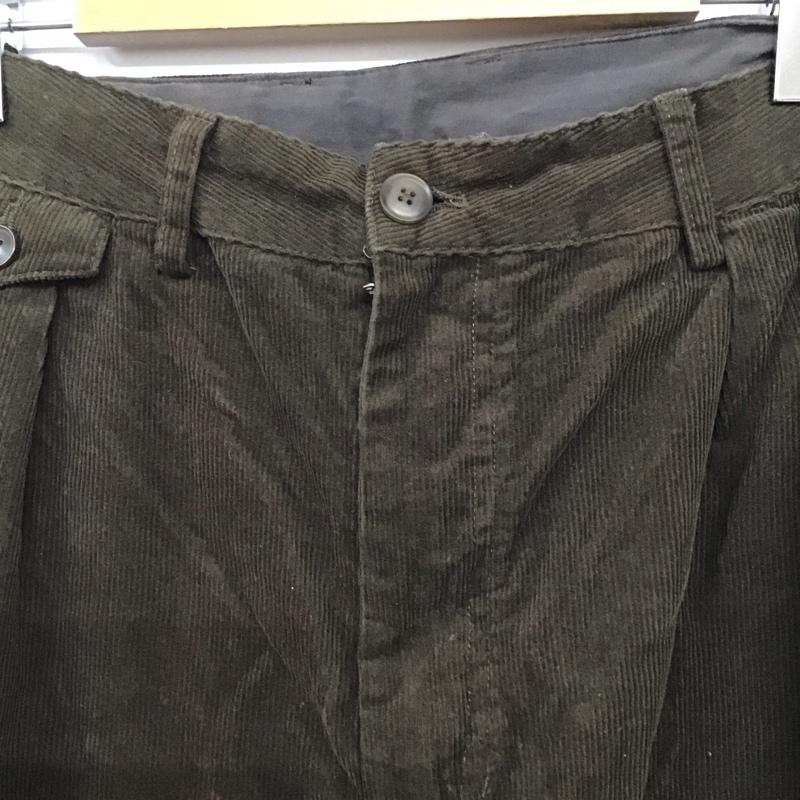 古着 USED ボトムス ボトムス NOTHOMME コーデュロイパンツ L 無地 茶 / ブラウン /  メンズ USED 古着 中古 10144977