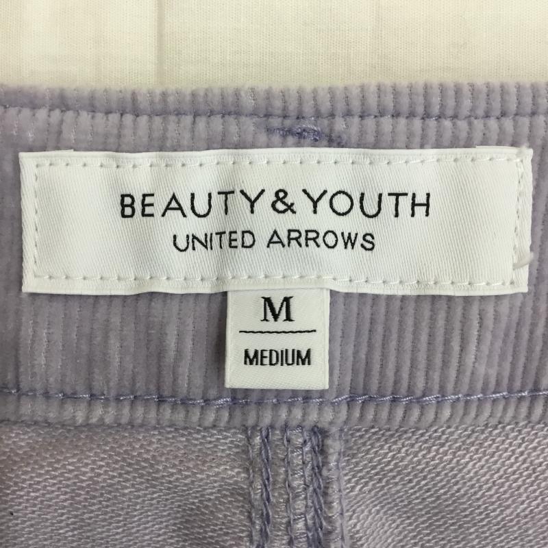 ビューティアンドユース BEAUTY&YOUTH パンツ ワークパンツ、ペインターパンツ コーデュロイパンツ M 無地 紫 / パープル /  レディース USED 古着 中古 10139678