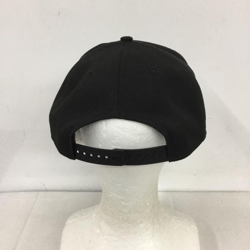 ニューエラ NEW ERA 帽子 キャップ LA ロサンゼルス ドジャース メジャーリーグ 9FIFTY ロゴ、文字 黒 / ブラック /  メンズ USED 古着 中古 10128824