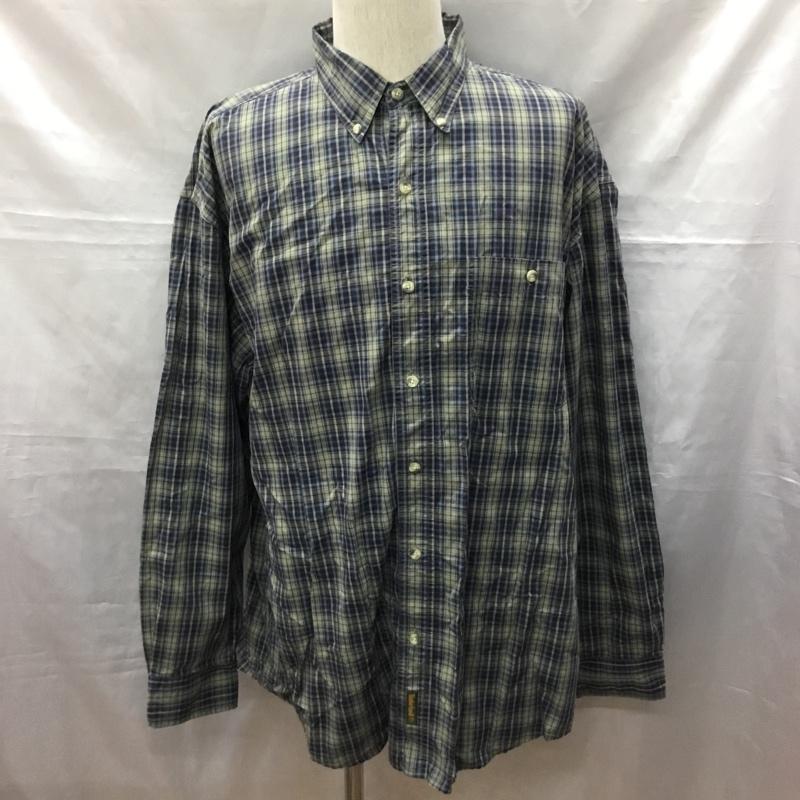 ティンバーランド Timberland シャツ、ブラウス 長袖 長袖シャツ カラーシャツ ポケットシャツ 長袖カットソー チェックシャツ L チェック マルチカラー / マルチカラー /  メンズ USED 古着 中古 10115216