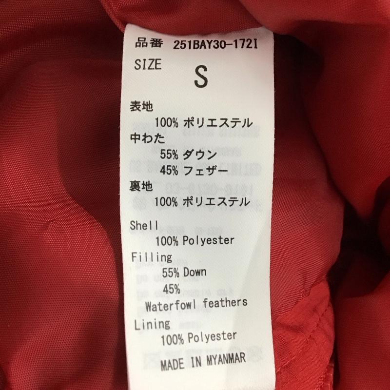 アズールバイマウジー AZUL BY MOUSSY ジャケット、上着 ダウンジャケット 251BAY30-172I ダウンジャケット S 無地 赤 / レッド /  レディース USED 古着 中古 10142929