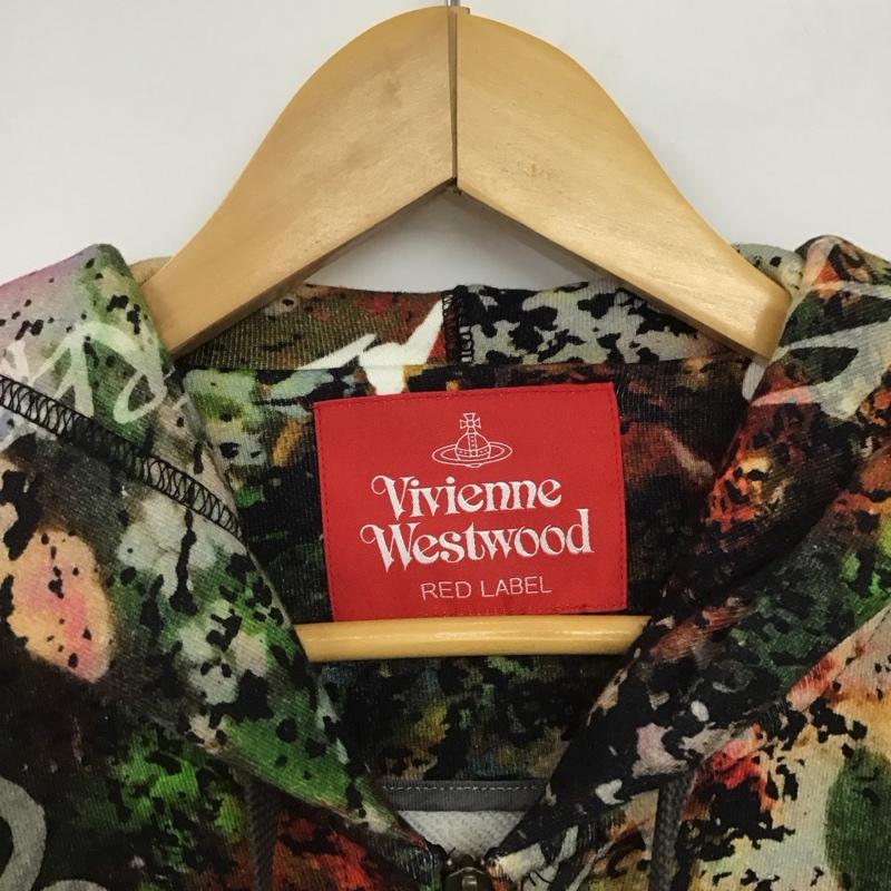 ヴィヴィアンウエストウッド Vivienne Westwood パーカー 長袖 ジップアップパーカー 長袖パーカー カジュアルジャケット ロングパーカー 0 プリント マルチカラー / マルチカラー /  メンズ USED 古着 中古 10146548
