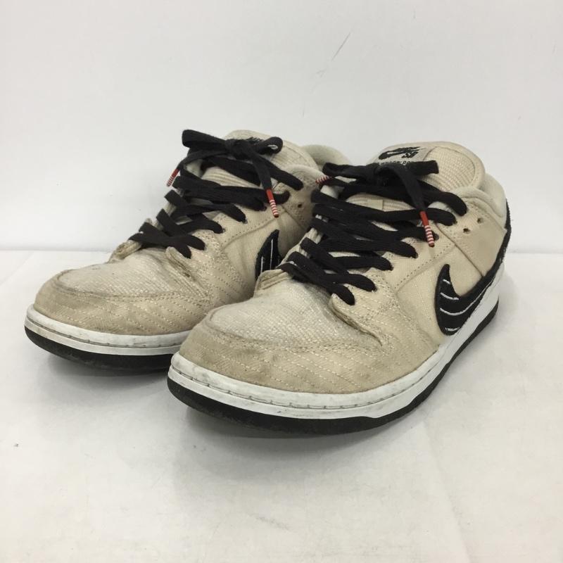 ナイキ NIKE スニーカー スニーカー FD2627-200 SB DUNK LOW PRO QS 27cm 27.0cm ロゴ、文字 ベージュ / ベージュ / X 黒 / ブラック /  メンズ USED 古着 中古 10142176