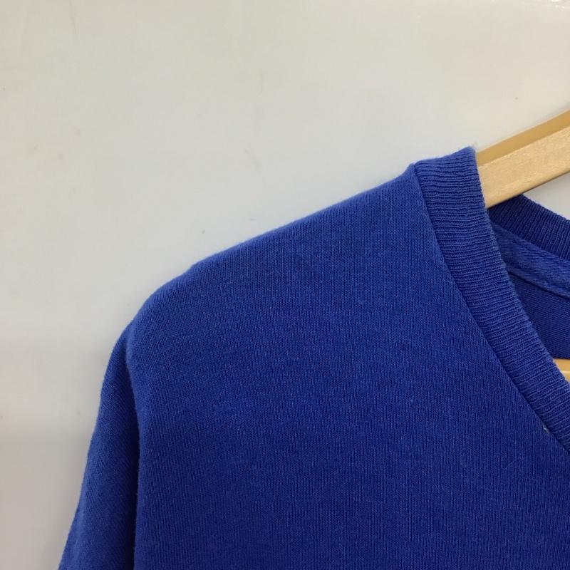 古着 USED Tシャツ 半袖 XXL プリント X ロゴ、文字 青 / ブルー /  メンズ USED 古着 中古 10134610