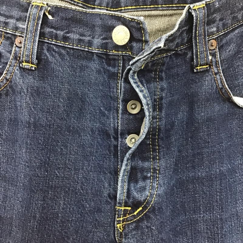 コジマジーンズ KOJIMAGENES パンツ デニム、ジーンズ デニムパンツ ワイドジーンズ カジュアルパンツ ストレートパンツ 無地 インディゴ / インディゴ /  メンズ USED 古着 中古 10107258