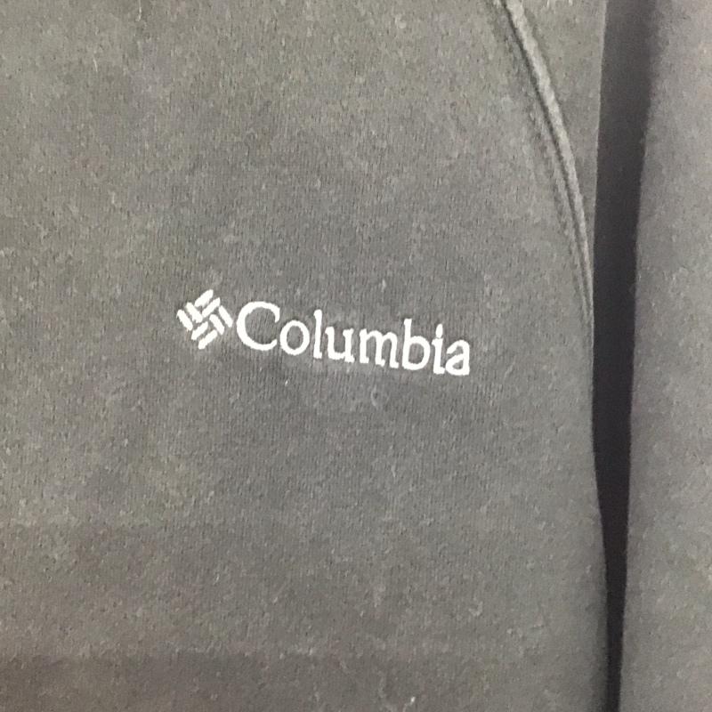 コロンビア Columbia パーカー 長袖 長袖パーカー プルオーバーパーカー スウェット M ロゴ、文字 黒 / ブラック /  メンズ USED 古着 中古 10135779