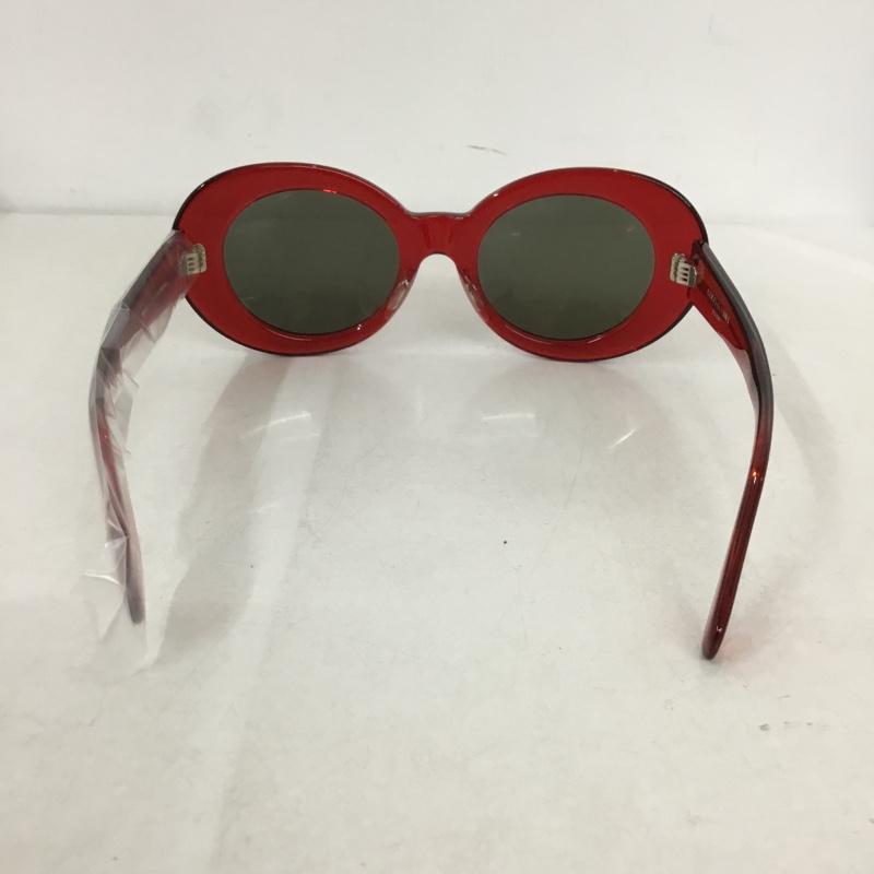 ASIWC ASIWC めがね・サングラス サングラス COCO DE KIMEL ケース付き ロゴ、文字 赤 / レッド / X 黒 / ブラック /  レディース USED 古着 中古 10145509