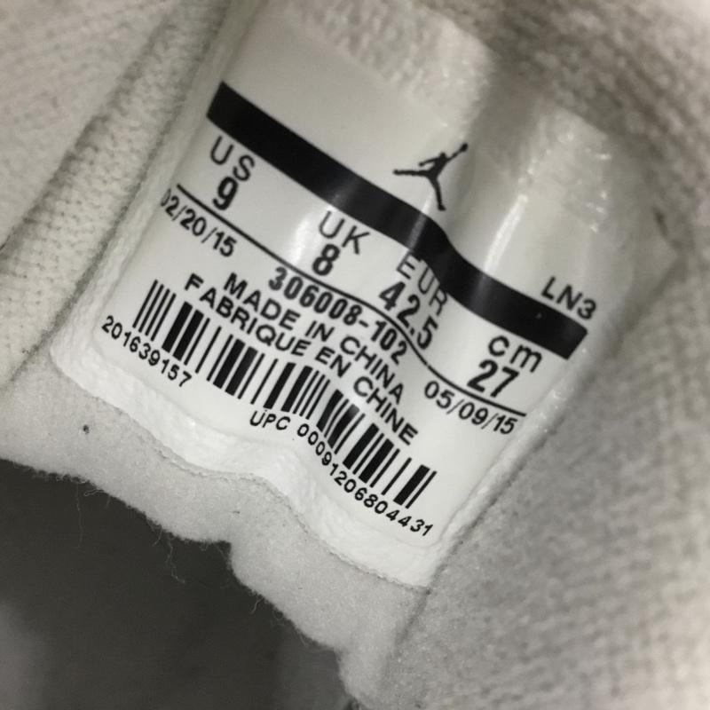 ナイキ NIKE スニーカー スニーカー 306008-102 AIR JORDAN 11 RETRO LOW 27cm 箱有 27.0cm ワンポイント 白 / ホワイト / X 灰 / グレー /  メンズ USED 古着 中古 10133609