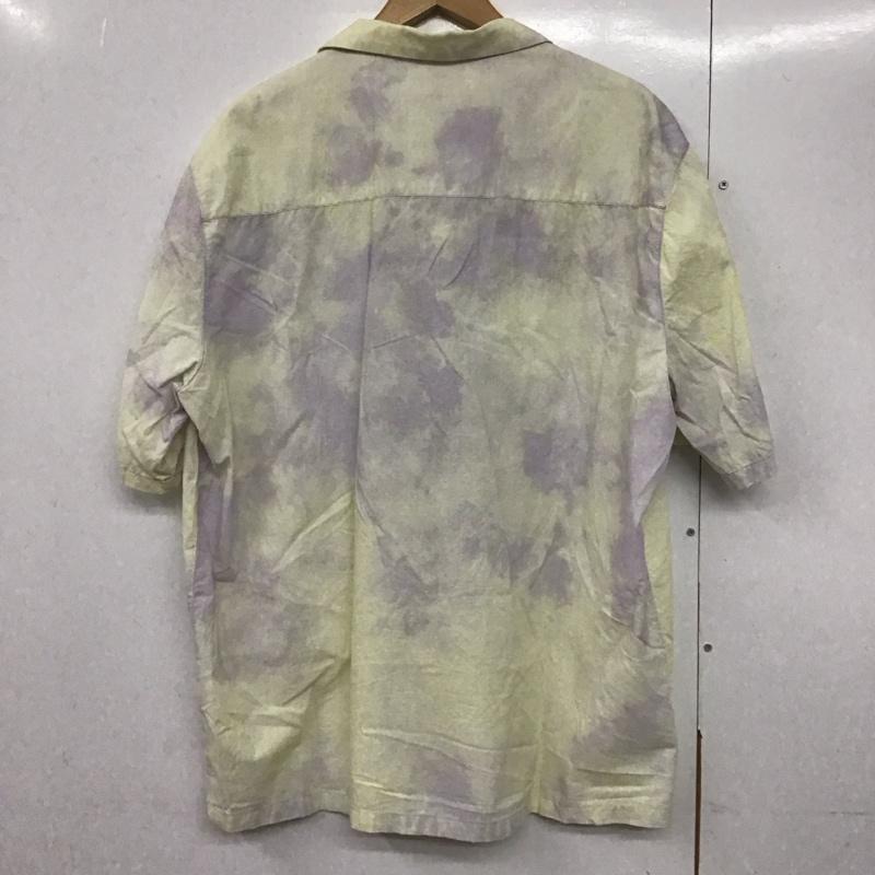 ザラ ZARA シャツ、ブラウス 半袖 半袖シャツ プリントシャツ 刺繍シャツ XL ロゴ、文字 マルチカラー / マルチカラー /  メンズ USED 古着 中古 10142612