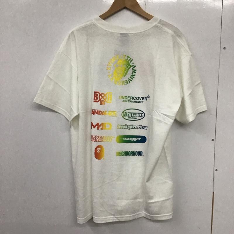 イウ゛ォーク EVOKE Tシャツ 半袖 7th anniversary s/tee 半袖カットソー プリントTシャツ L プリント 白 / ホワイト /  メンズ USED 古着 中古 10134054