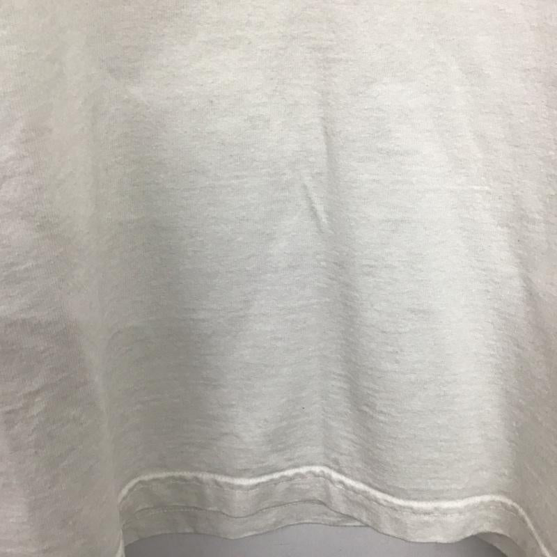 チャンピオン Champion Tシャツ 半袖 半袖カットソー プリントTシャツ クルーネックカットソー L ロゴ、文字 白 / ホワイト /  メンズ USED 古着 中古 10141731