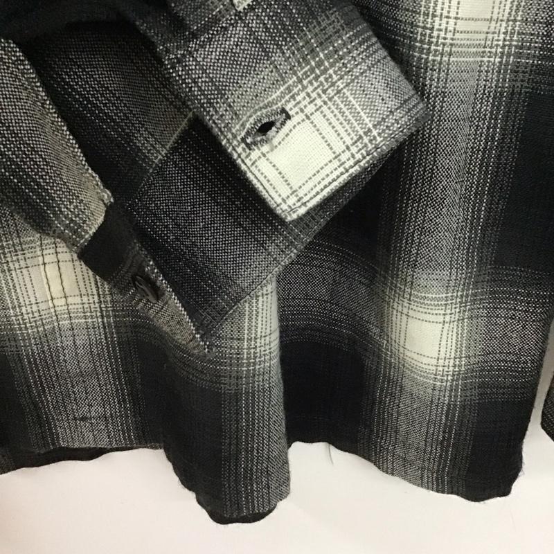 キャルトップ CALTOP シャツ、ブラウス 長袖 長袖シャツ チェックシャツ カラーシャツ XL チェック ダークグレー / ダークグレー /  メンズ USED 古着 中古 10148275