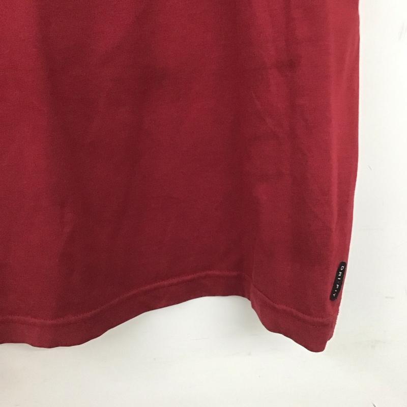 ナイキ NIKE Tシャツ 半袖 半袖カットソー プリントTシャツ クルーネックカットソー 00s M 無地 えんじ / ワインレッド /  メンズ USED 古着 中古 10149170