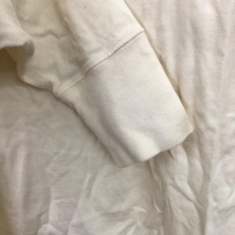 スローバイスライ THROW by SLY Tシャツ 長袖 030DA080-0660 PADDED L／S TOPS FREE 無地 アイボリー / アイボリー /  レディース USED 古着 中古 10136878