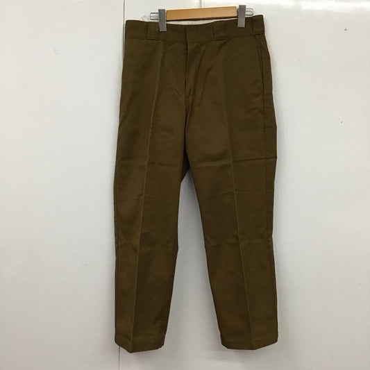 ディッキーズ Dickies パンツ チノパン 32インチ 無地 茶 / ブラウン /  メンズ USED 古着 中古 10123346