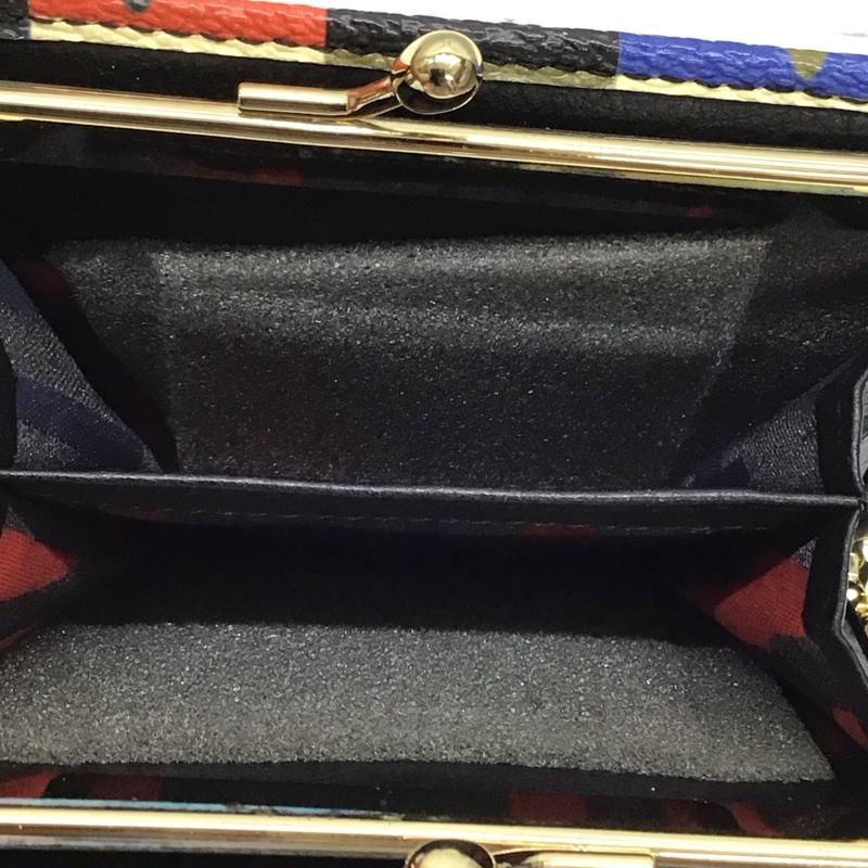 ヴィヴィアンウエストウッド Vivienne Westwood 財布 二つ折り がま口 オーブ 箱有 チェック マルチカラー / マルチカラー /  レディース USED 古着 中古 10120899