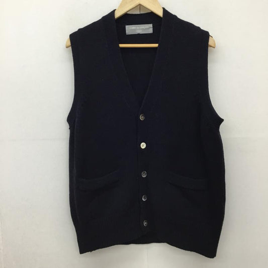 コムデギャルソンオムオム COMME des GARCONS HOMME HOMME ベスト ベスト 無地 黒 / ブラック /  メンズ USED 古着 中古 10136536