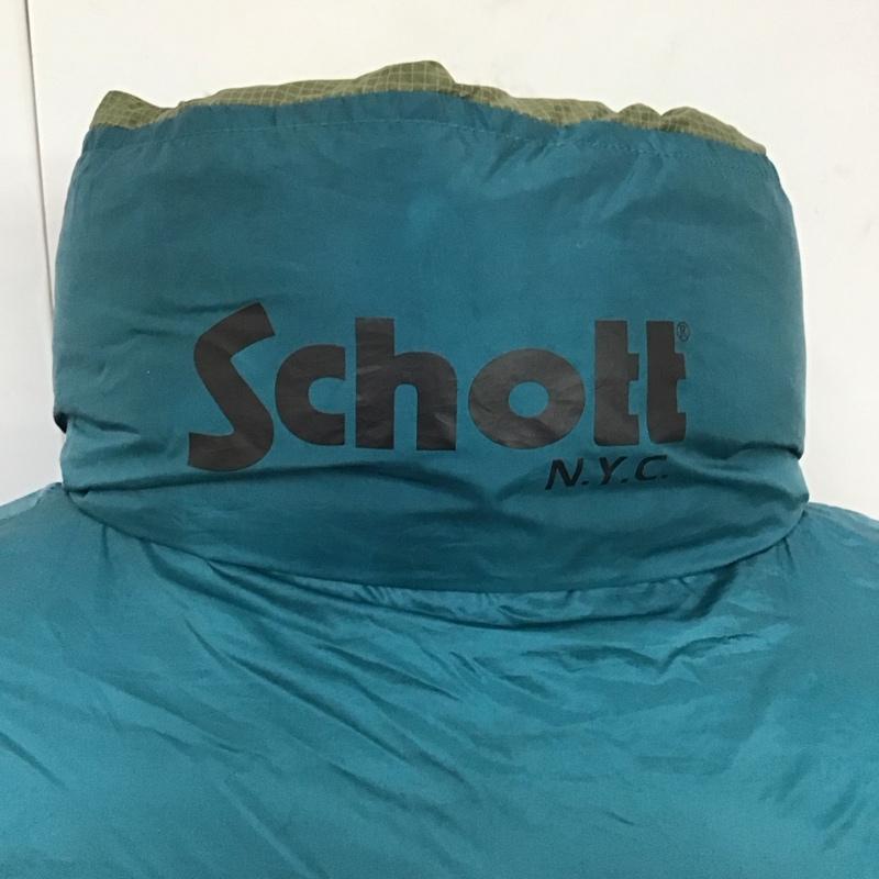 ショット schott ジャケット、上着 ダウンジャケット ジップアップジャケット ナイロンジャケット アウター ダウンジャケット M プリント マルチカラー / マルチカラー /  メンズ USED 古着 中古 10125100