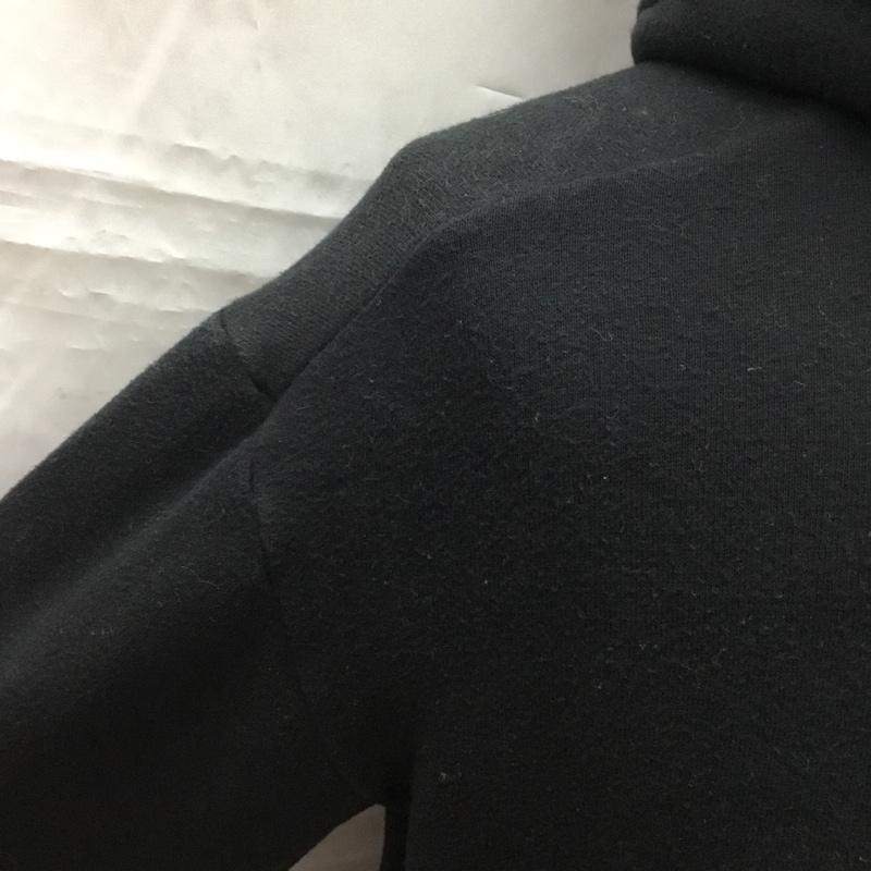 バーバリーブラックレーベル BURBERRY BLACK LABEL パーカー 長袖 フーディ 2 無地 黒 / ブラック /  メンズ USED 古着 中古 10108890