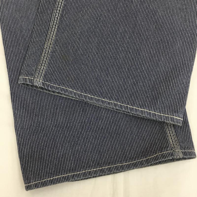 フラットヘッド The Flat Head パンツ ワークパンツ、ペインターパンツ 29インチ ストライプ 青 / ブルー /  メンズ USED 古着 中古 10133591