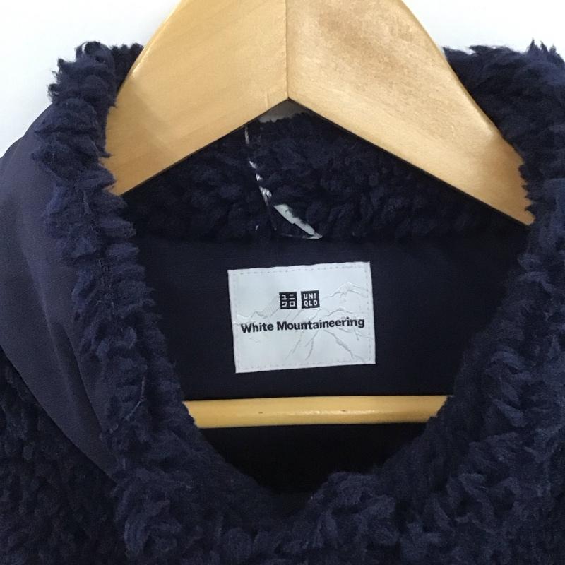 ユニクロ UNIQLO ジャケット、上着 ジャケット、ブレザー 341-443221 フリースオーバーサイズプルオーバー XL 無地 紺 / ネイビー /  メンズ USED 古着 中古 10134916