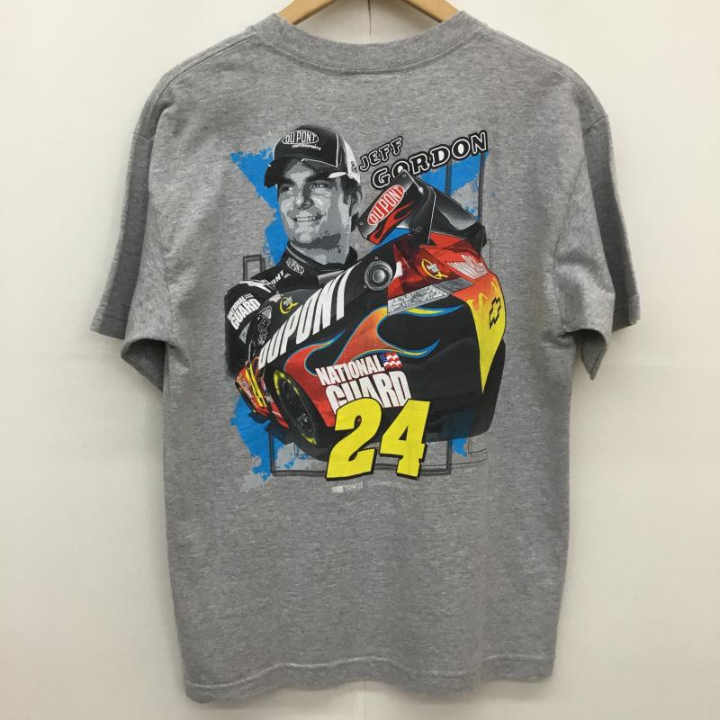 ユーズドクロージング used clothes Tシャツ 半袖 NASCAR プリント Ｔシャツ グレー　GORDON プリント 灰 / グレー /  メンズ USED 古着 中古 10130951