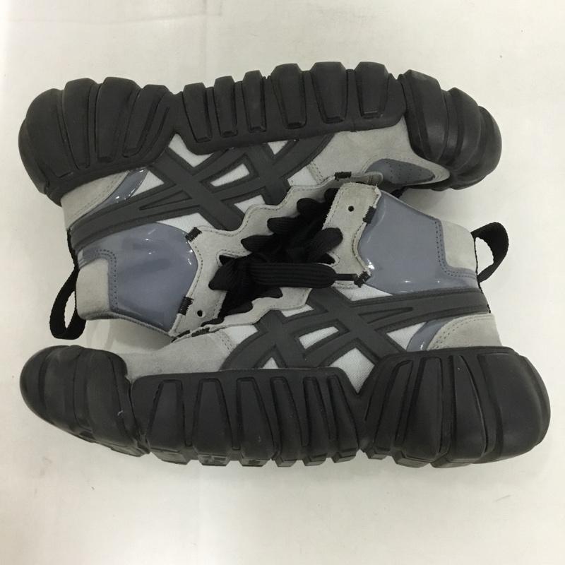 オニツカタイガー ONITSUKA TIGER スニーカー スニーカー 1183A796 DENTIGRE LL ハイカット 25cm 25.0cm  黒 / ブラック / X 灰 / グレー /  レディース USED 古着 中古 10147132