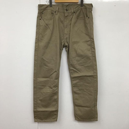 リーバイストラウスアンドコー Levi Strauss & co. パンツ デニム、ジーンズ デニムパンツ ワイドパンツ カジュアルパンツ 36 無地 ベージュ / ベージュ /  メンズ USED 古着 中古 10130036