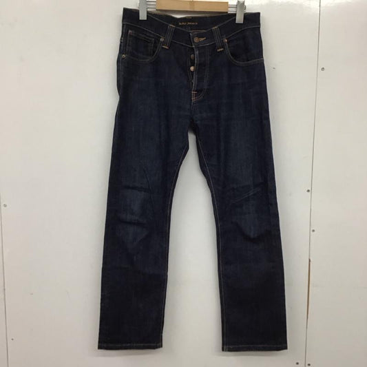 ヌーディージーンズ Nudie Jeans パンツ デニム、ジーンズ デニムパンツ スリムパンツ カジュアルパンツ ストレッチパンツ 32インチ 無地 インディゴ / インディゴ /  メンズ USED 古着 中古 10138083