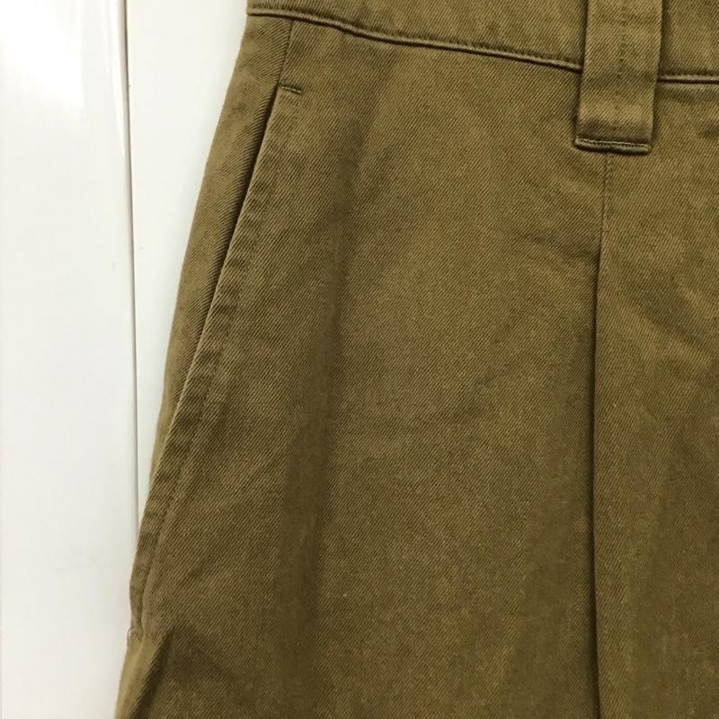 マーガレットハウエル MARGARET HOWELL スカート ひざ丈スカート 3 無地 茶 / ブラウン /  レディース USED 古着 中古 10131695