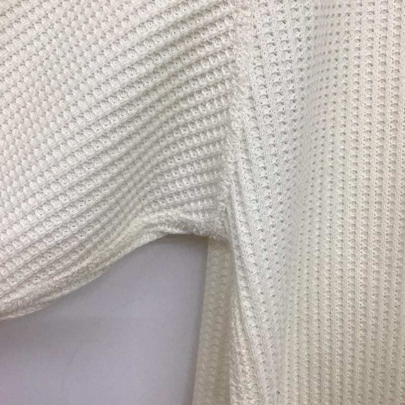 ジープ Jeep カットソー 長袖 JP171135C10 Tシャツ 長袖サーマルニット プルオーバー M 無地 オフホワイト / オフホワイト /  メンズ USED 古着 中古 10148285